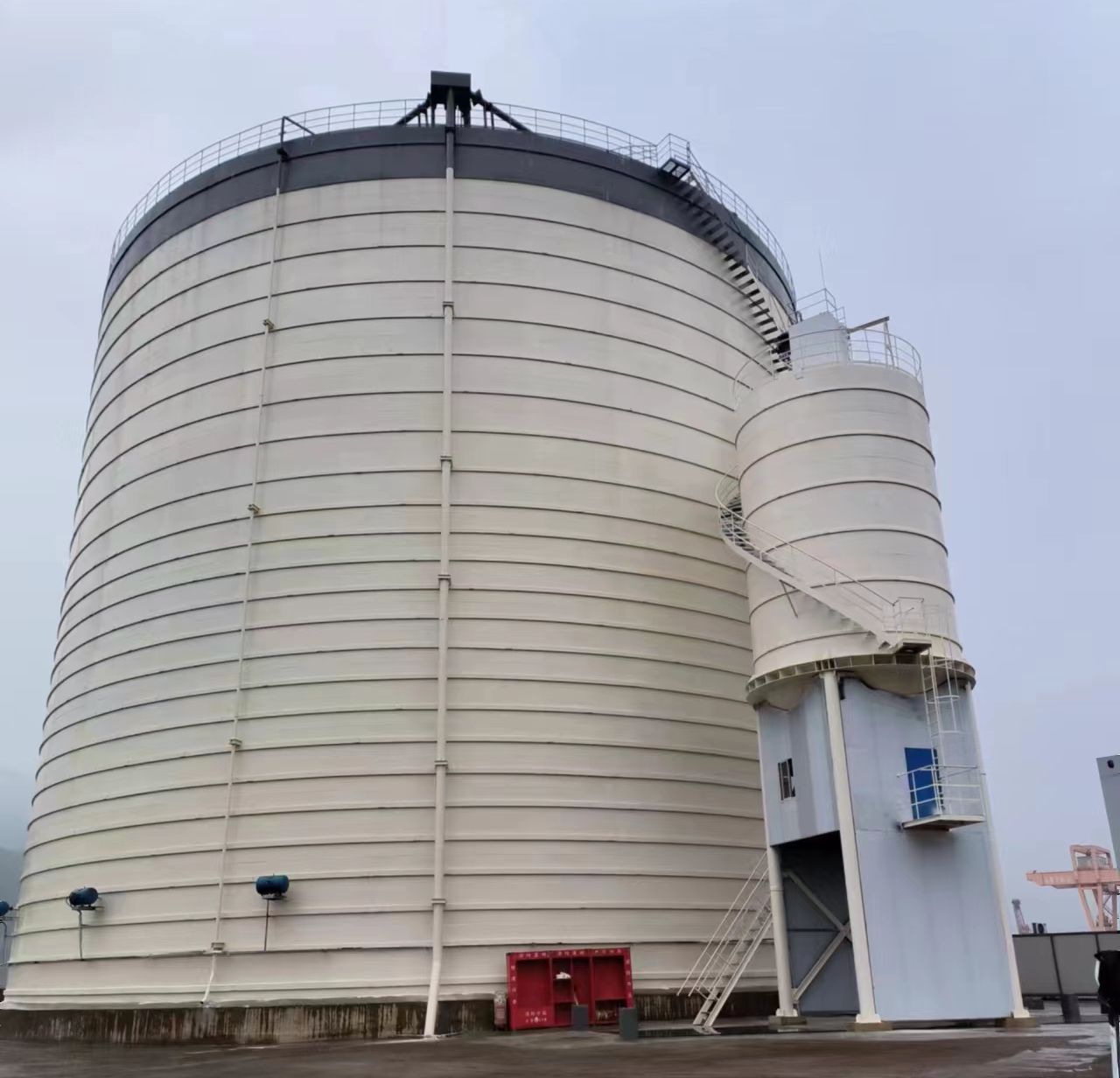 禹王台10万吨水泥钢板库