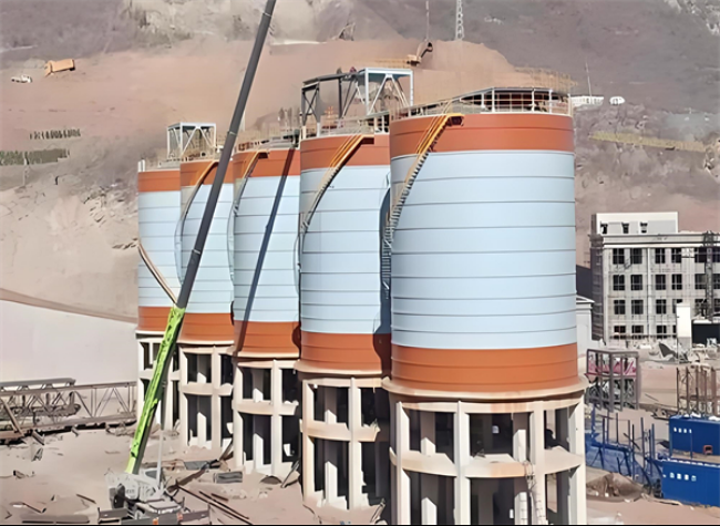 禹王台高架钢板仓